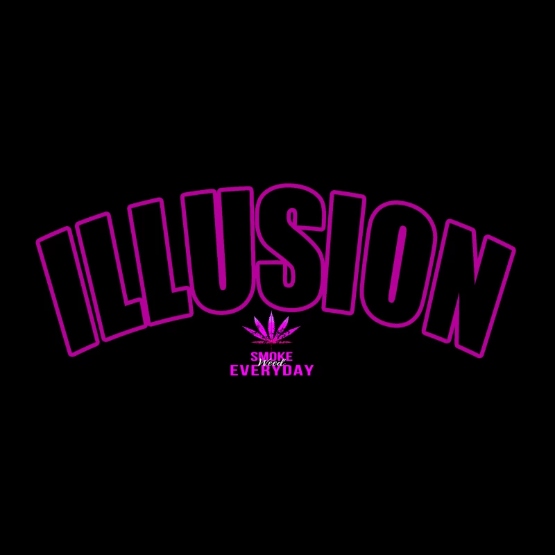 Illusion Smoke Everyday Throw Pillow