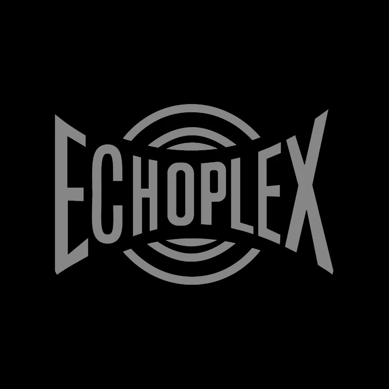 Echoplex Vintage Audio Brand Logo Design Travel Mug