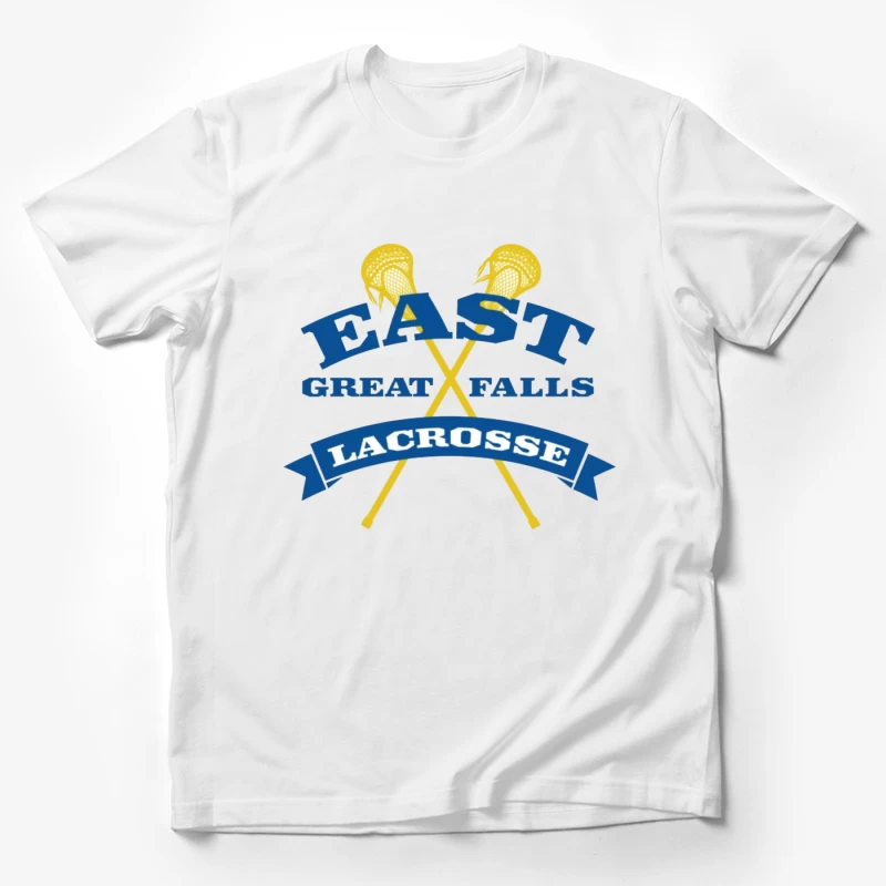 East Great Falls Lacrosse Male T-Shirt