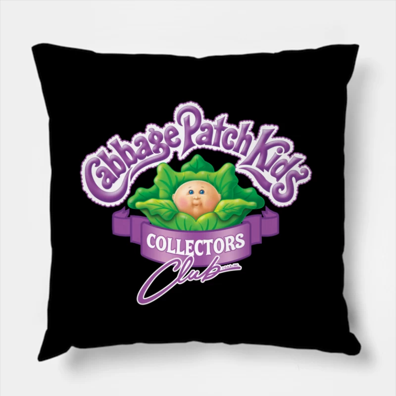 Cabbage Patch Kids Throw Pillow
