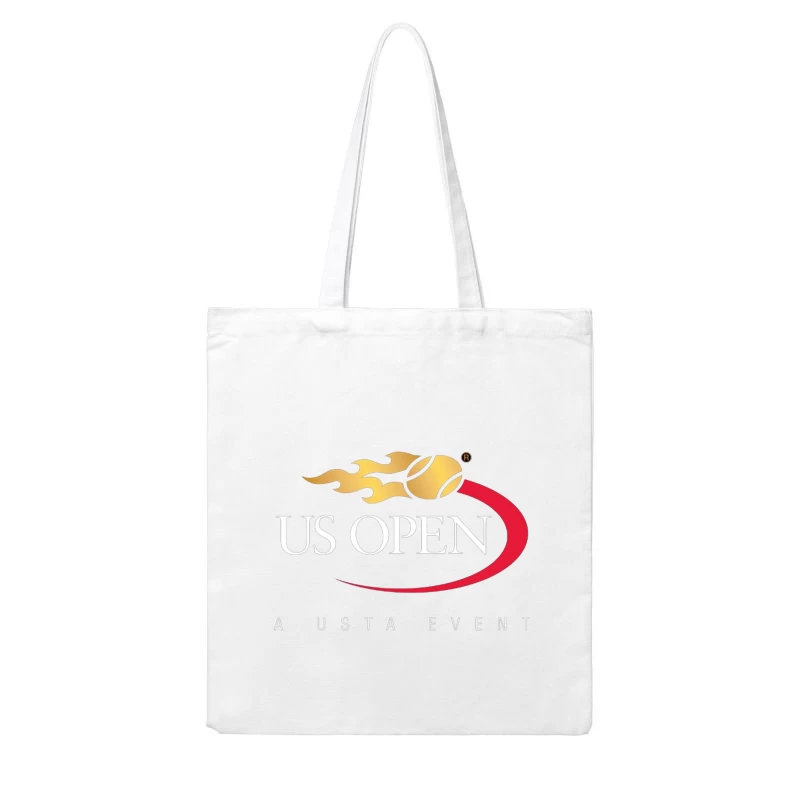 US Open Tennis Championship Tournament Logo Design Cotton Tote Bag