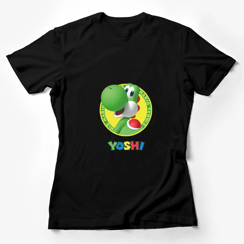 Yoshi de Mario Tennis Femme T-Shirt
