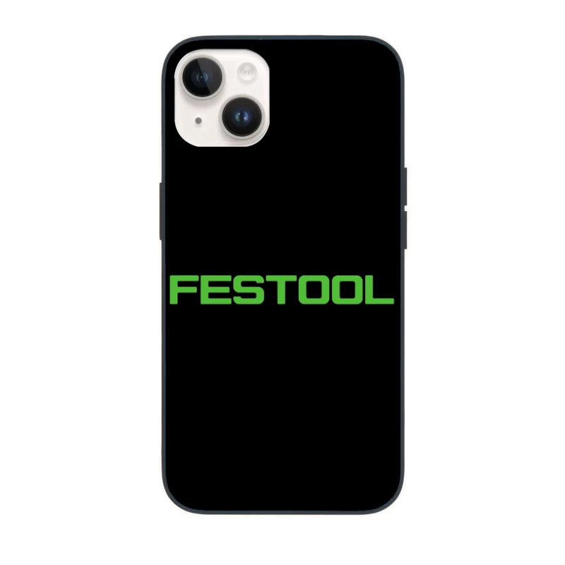 Festool Green Industrial Power Tool Brand Logo iPhone Case