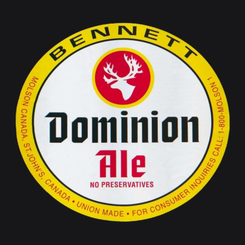 dominion ale logo Male Pullover Hoodie