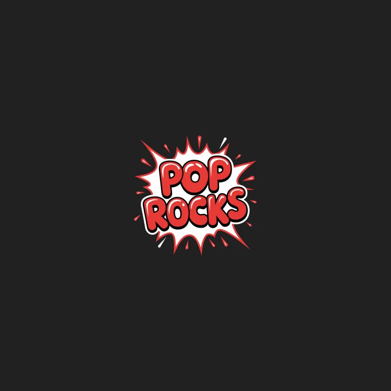 Retro Comic-Style Pop Rocks Candy Typography Explosion Bucket Hat