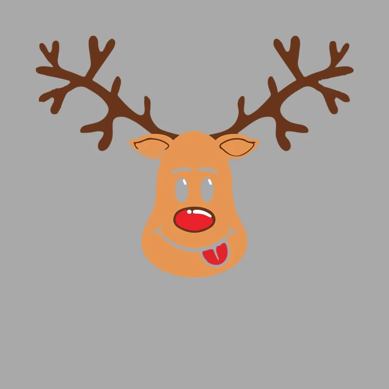 Rudolph Design Female Pullover Hoodie