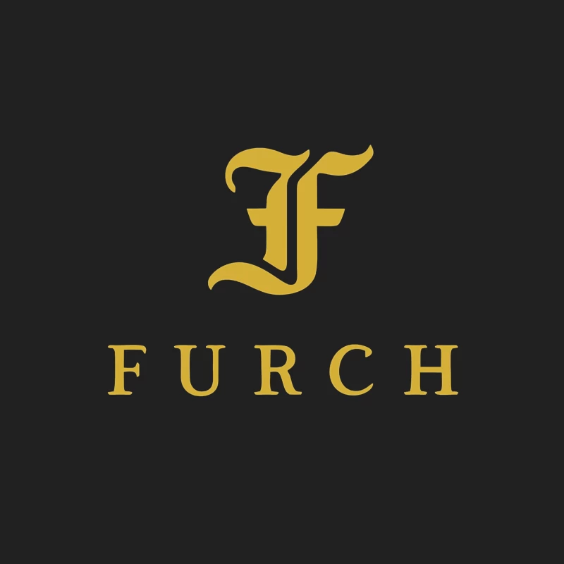 Furch Gold Logo - Luxury Minimalist Typography Design Bucket Hat