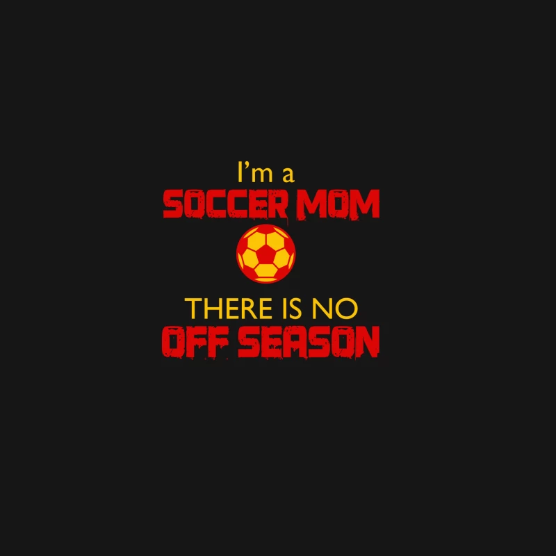 Humour de maman de foot sans pause Homme Manches Longues T-Shirt