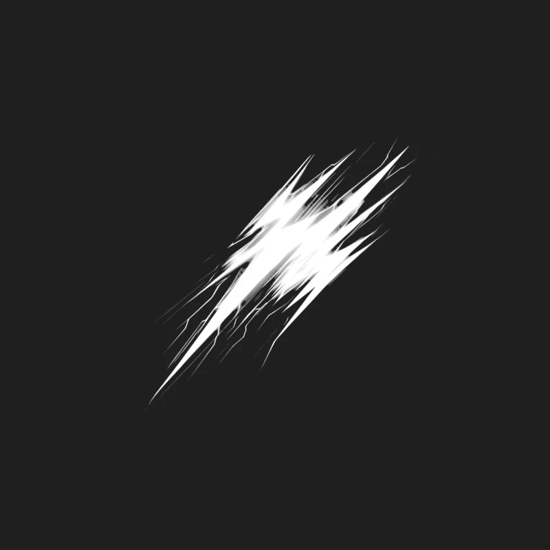 Abstract Diagonal Brush Strokes in Grayscale Male Tank Top