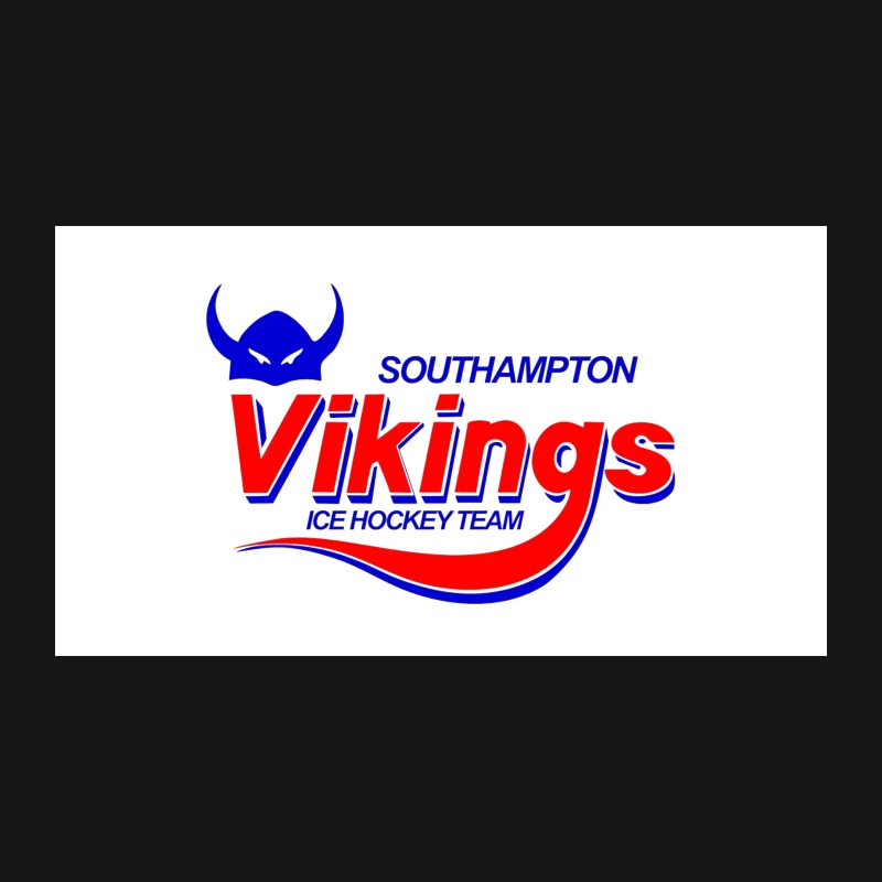 Southampton Vikings Ice Hockey Team Logo Desk Mat