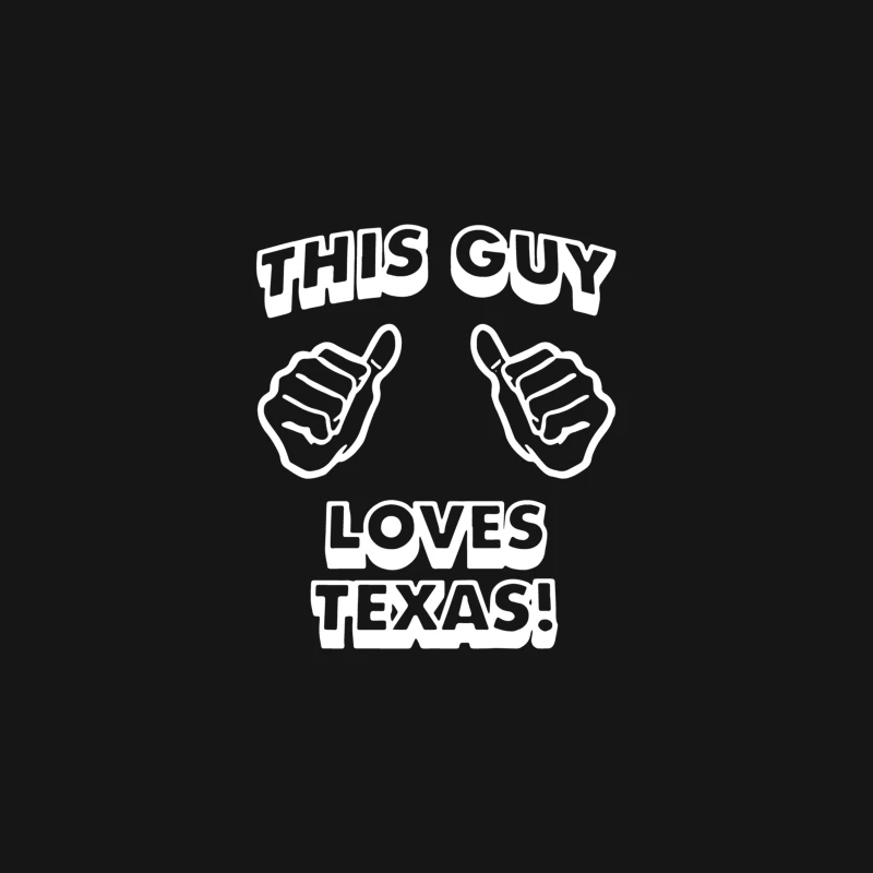 This Guy Loves Texas Desk Mat