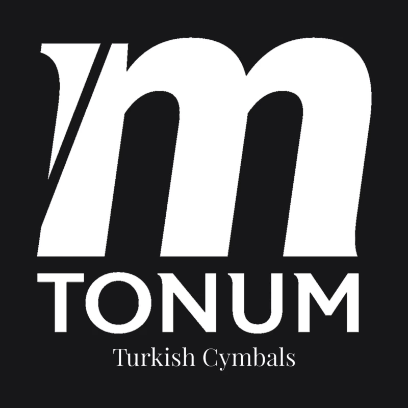 Tonum Turkish Cymbals Brand Logo in White Male Pullover Hoodie