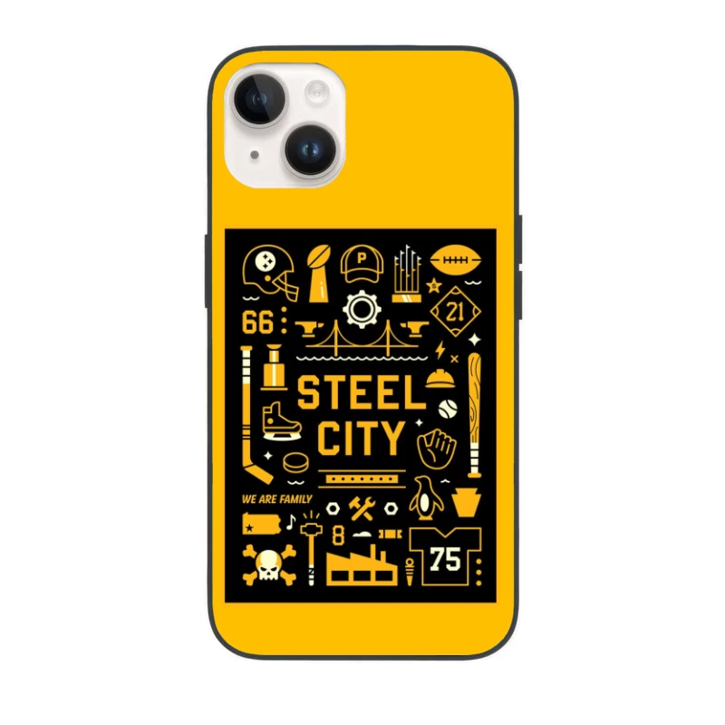 PITTSBURGH SPORTS iPhone Case