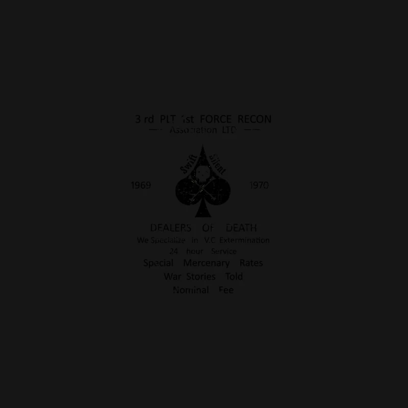 Vietnam Veteran - Force Recon, distressed Desk Mat