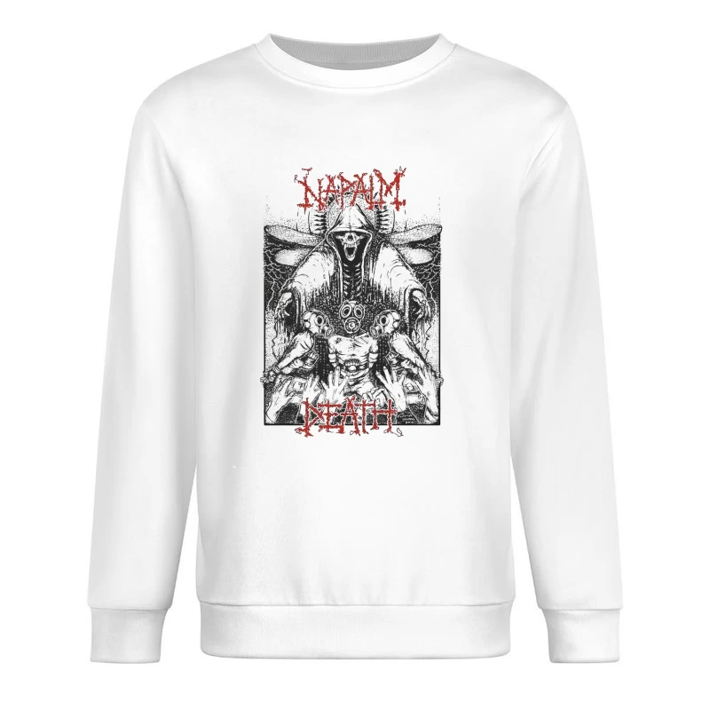 Napalm Death 3 Male Pullover Sweatshirt