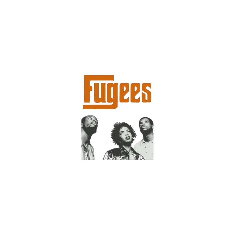 The Fugees - Iconic 90s Hip Hop Group Portrait Desk Mat