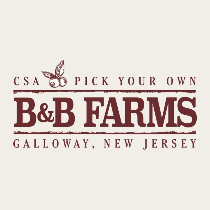 B&B Farms Logo Bucket Hat