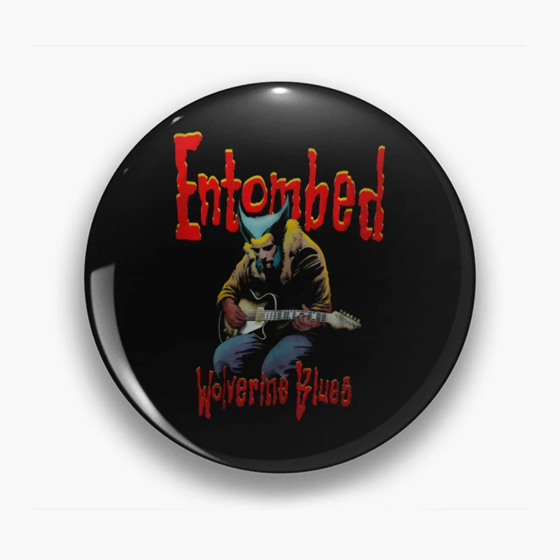 Entombed Wolverine Blues Classic Pin