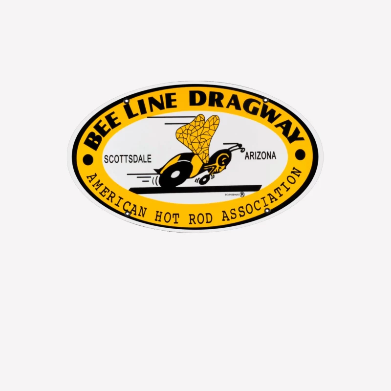 Bee Line Dragway Vintage Male T-Shirt