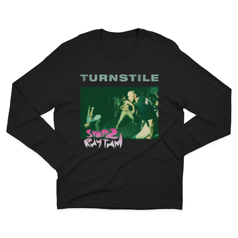 Turnstile - Step 2 Rhythm Album Cover Male Long Sleeve T-Shirt