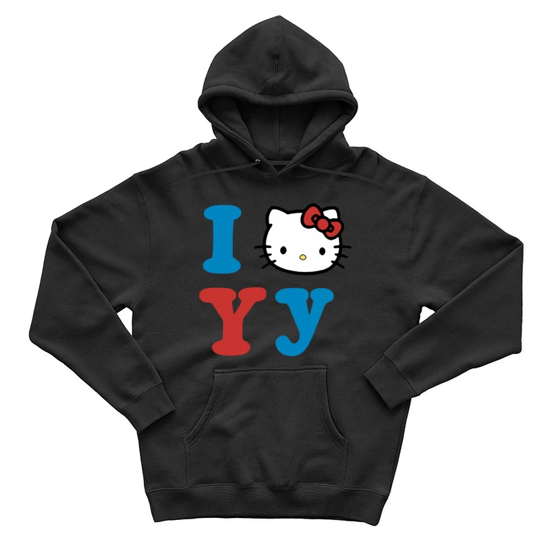 Liebe für Hello Kitty Herren Pullover Hoodie