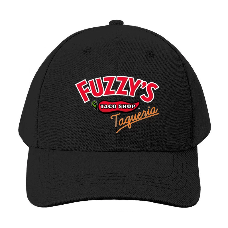 Fuzzy's Taco Shop Taqueria Restaurant Logo Baseball Cap