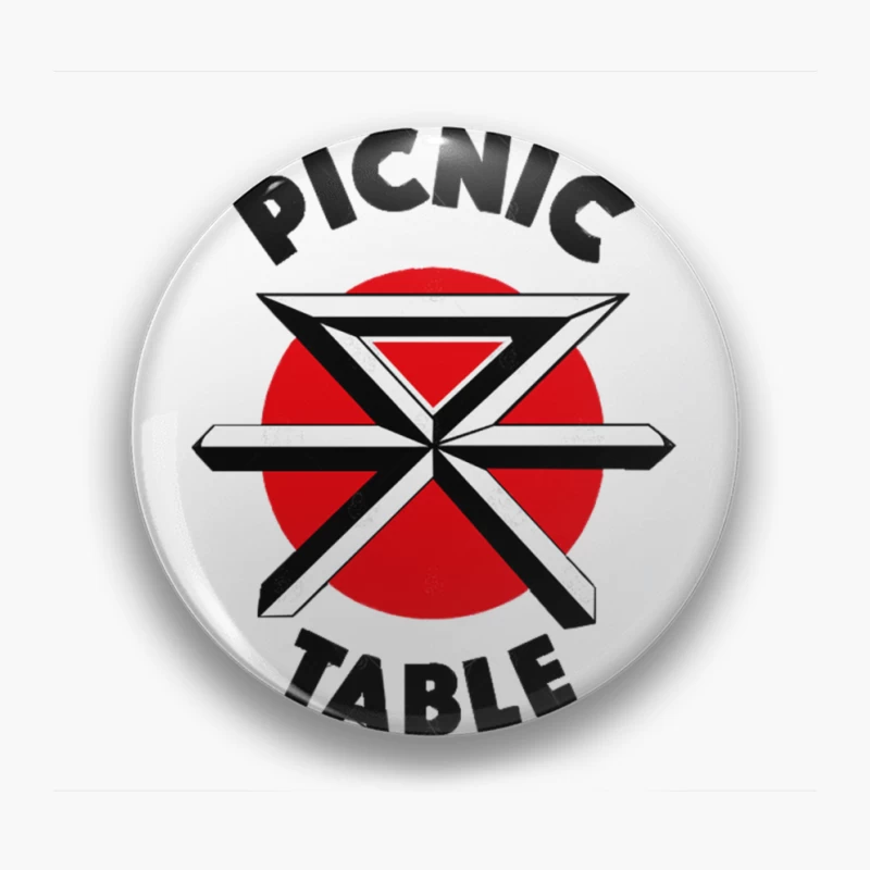Dead KennedysPicnic Table Parody Design Pin