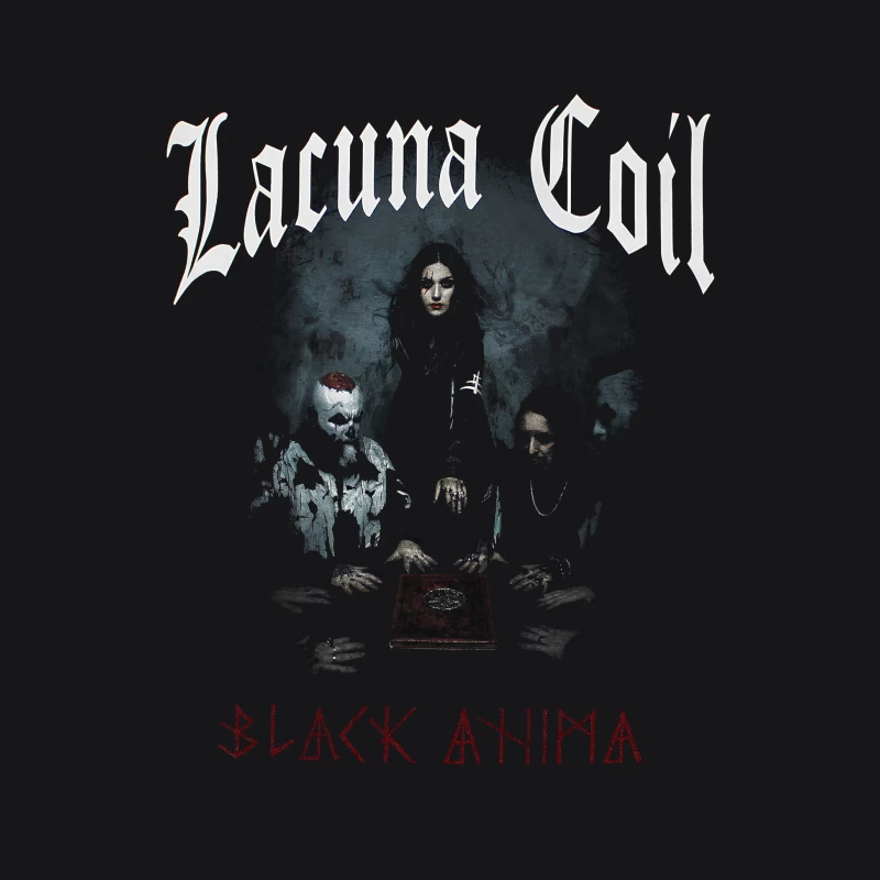 Lacuna Coil Black Anima Male Pullover Hoodie