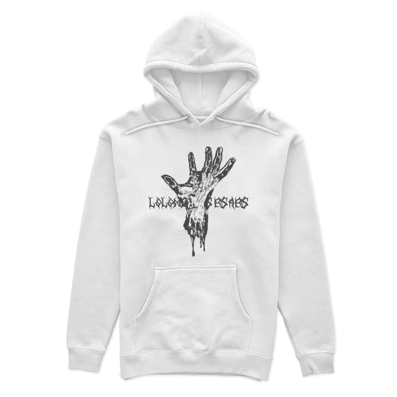 Anatomische Handzeichnung mit Text Damen Pullover Hoodie