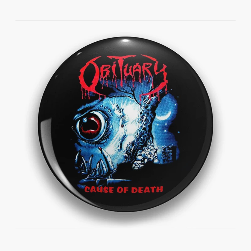 Obituary Cause Of Death Pin