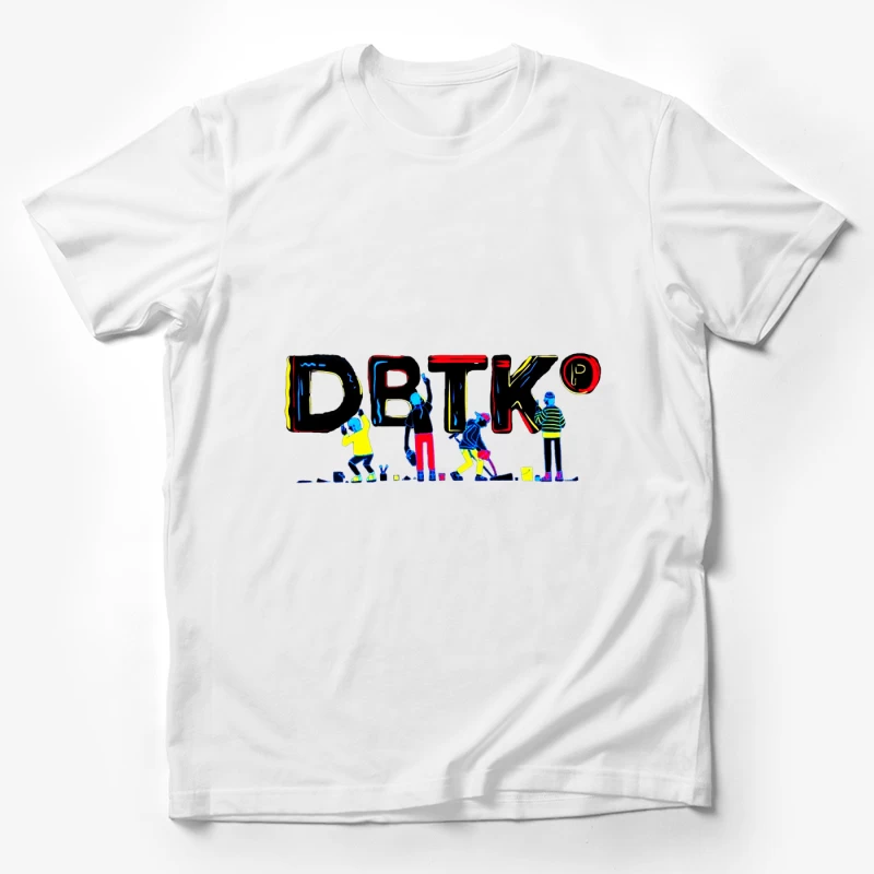 Creative Street Art Representation Male T-Shirt