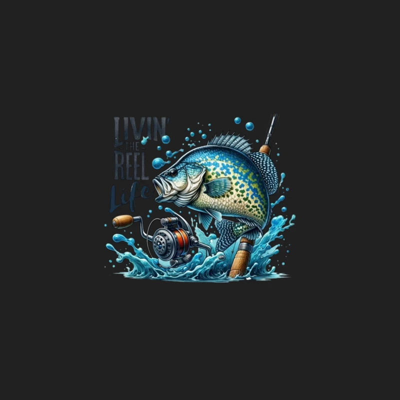 Living the Reel Life: A Vibrant Fishing Adventure Bucket Hat