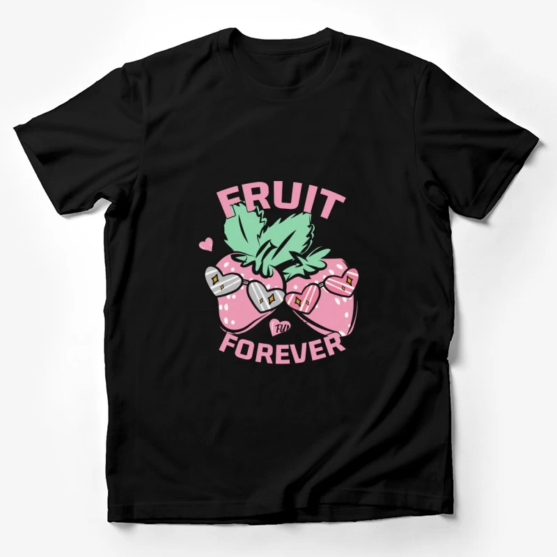 Fruchtige Erdbeerfreunde Herren T-Shirt