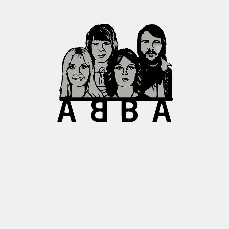 Abba Band Male Tank Top