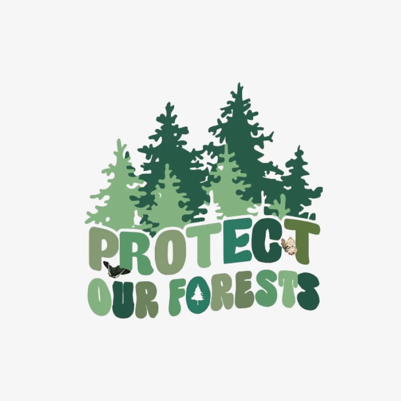 Protégeons nos forêts Design Femme Sweat-shirt à enfiler
