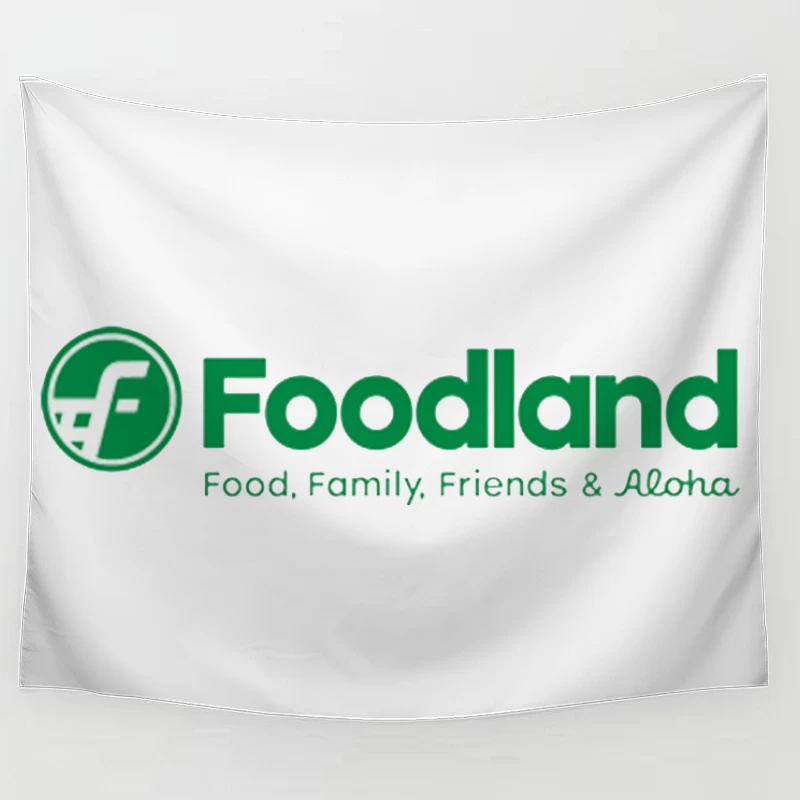 Foodland Supermarket: Hawaiian Grocery Chain with Green Logo and Aloha Spirit Tapestry