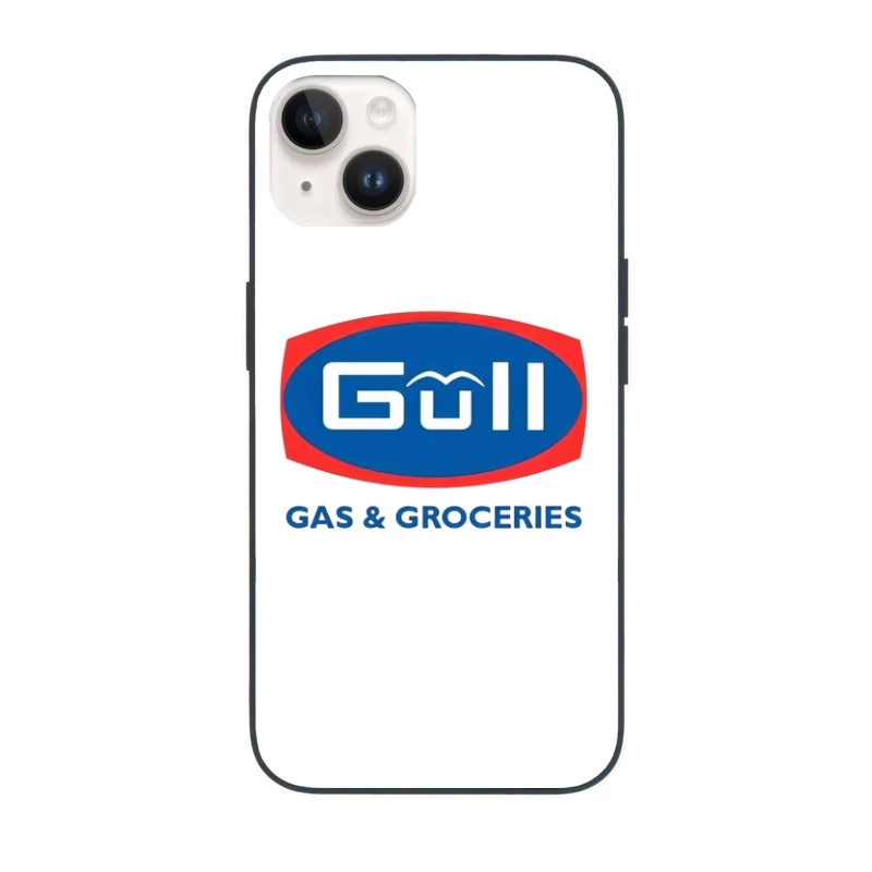 Gull Gas Station and Grocery Store Brand Logo iPhone Case