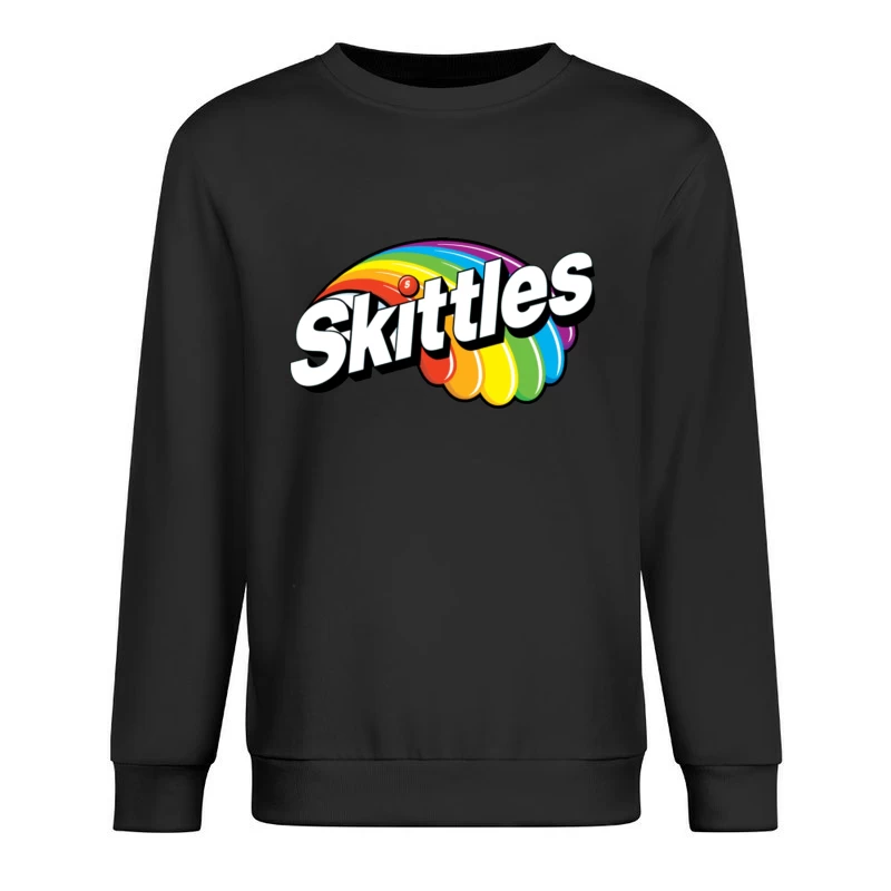 Skittles Logo Male Pullover Sweatshirt