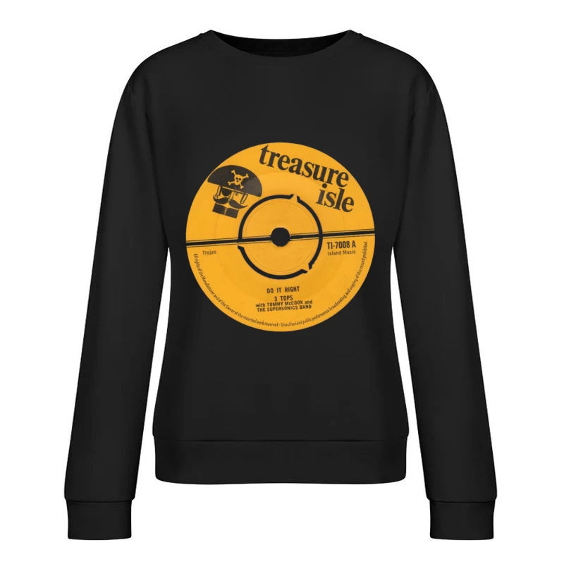 Treasure Isle Records Female Pullover Sweatshirt