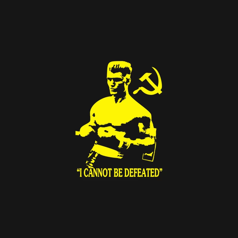 Rocky 4 Ivan Drago Homage (2) Desk Mat