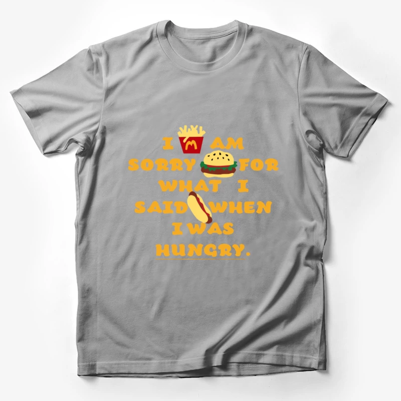 Entschuldigung für Gespräche beim Hunger Herren T-Shirt