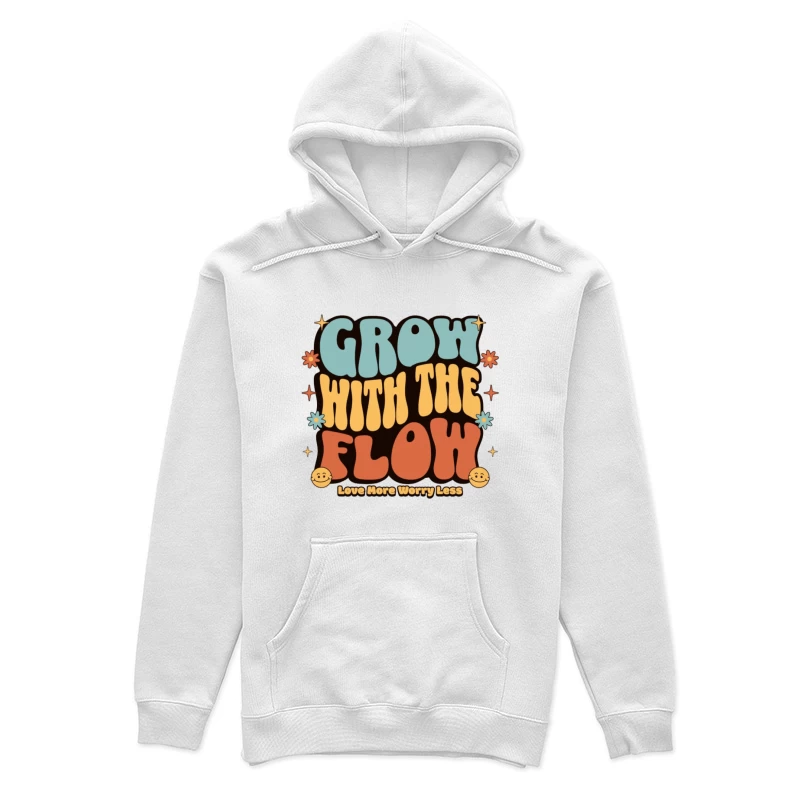 Wachse mit dem Fluss Motiv Damen Pullover Hoodie