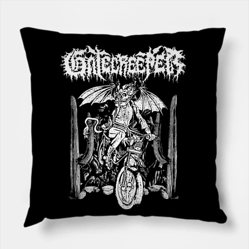 Gatecreeper Rider Throw Pillow