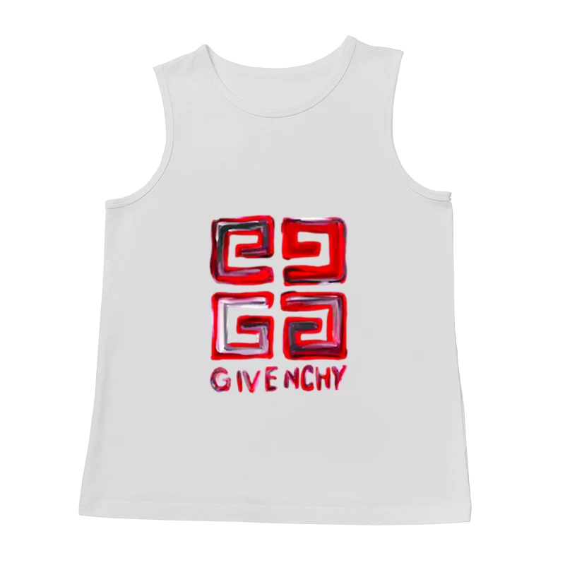 Modernes Givenchy-Logo-Design Herren Tanktops