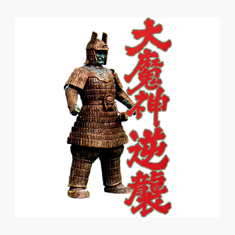 Daimajin Throw Pillow