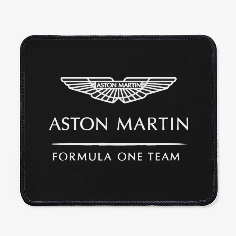 Aston Martin Formula One Team Racing Logo Mouse Pad