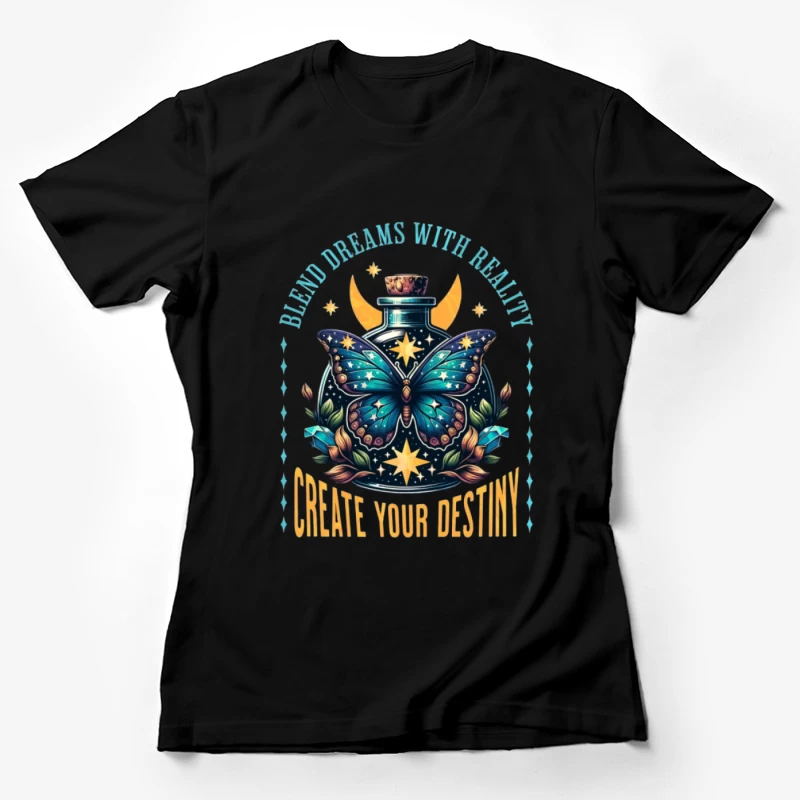 Träume und Realität vereinen Damen T-Shirt
