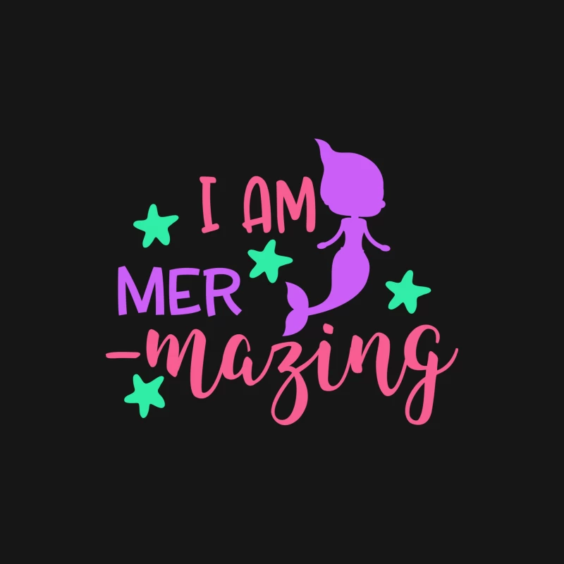 Je suis incroyable, sirène magique colorée Femme Manches Longues T-Shirt
