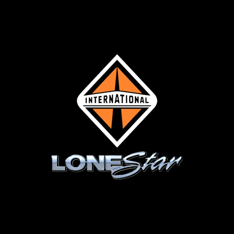 International Lonestar Truck Manufacturing Logo Design Pin