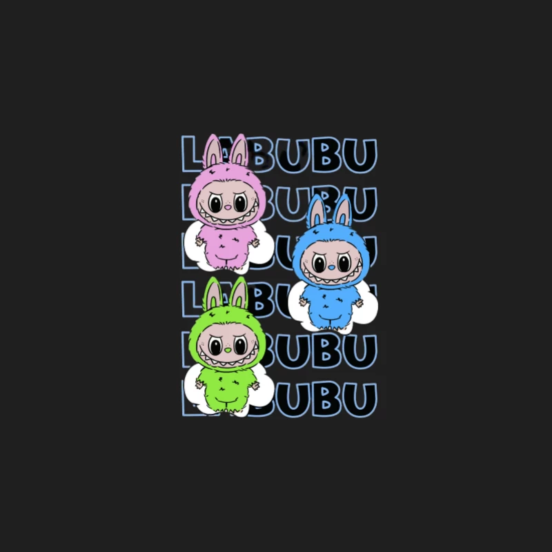 Sourires colorés des personnages LiBubu Homme Débardeur